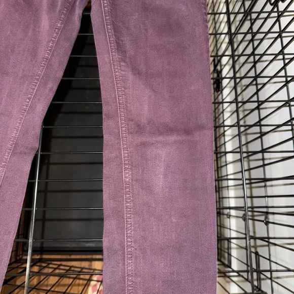 Rag And Bone Maroon Purple Skinny Jeans Logo Size 26 - Picture 8 of 8